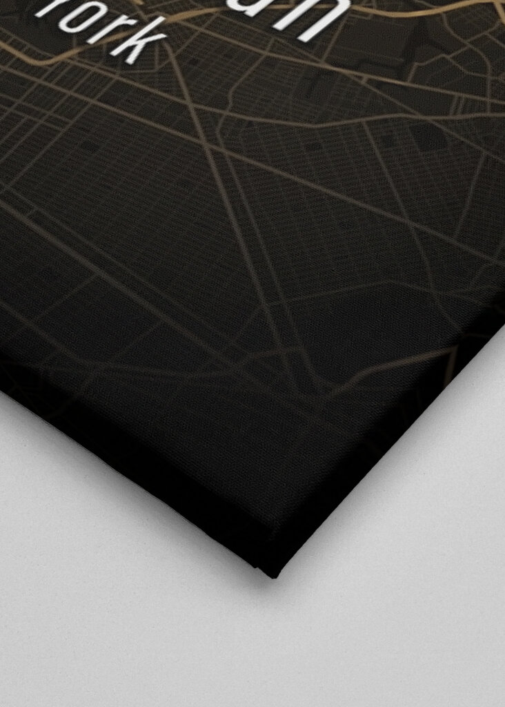 Manhattan New York City Map