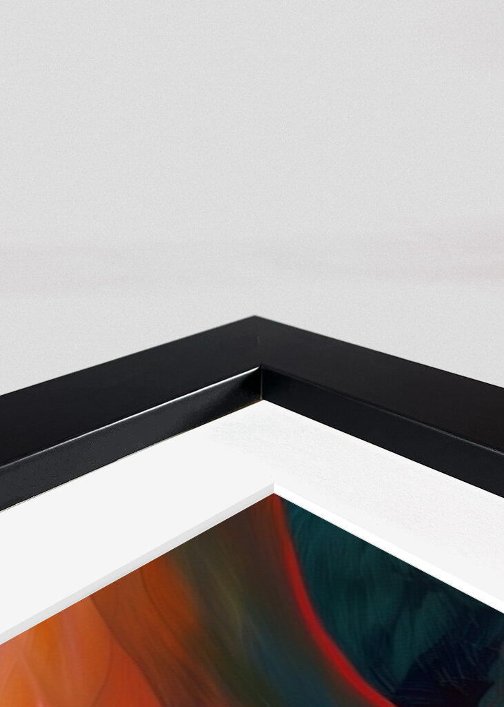 Flydende farvekaskade