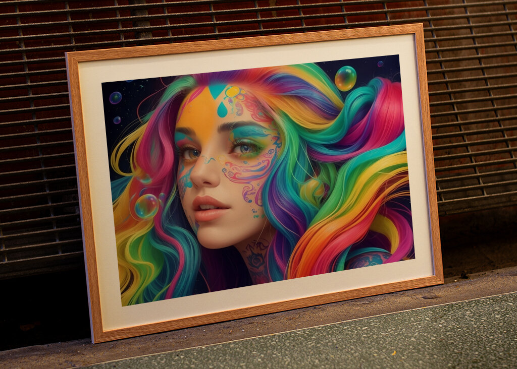 La ragazza di colore