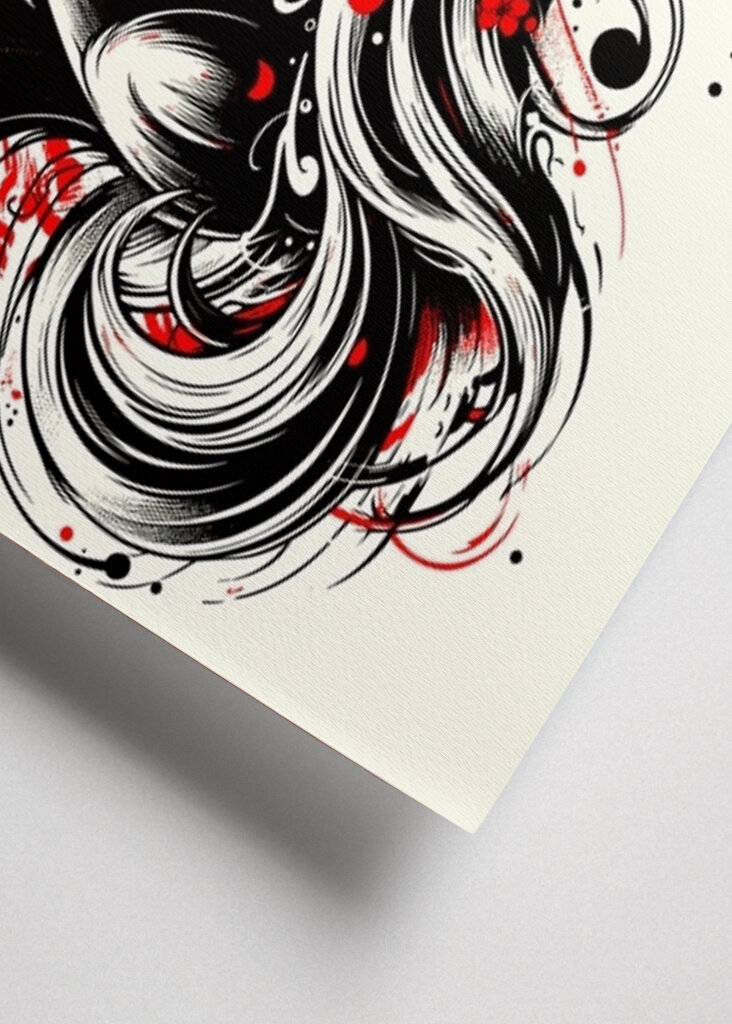 Kitsune japanese art