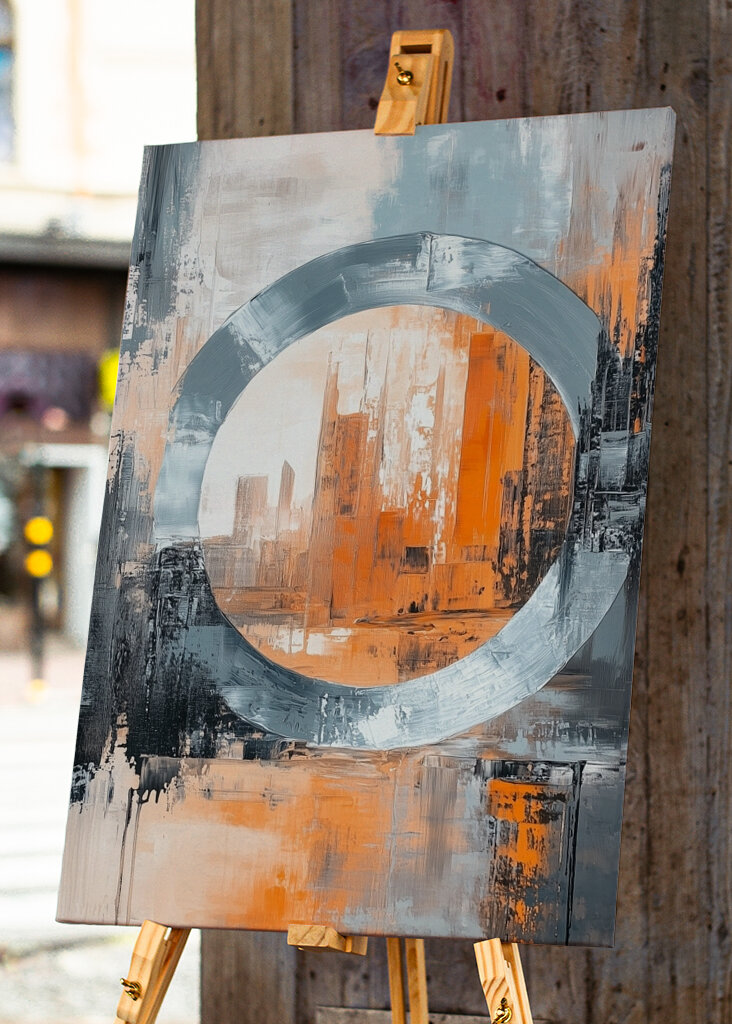 La perspective circulaire de la ville