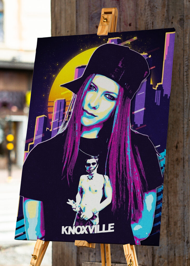 Avril Lavigne Retro Style