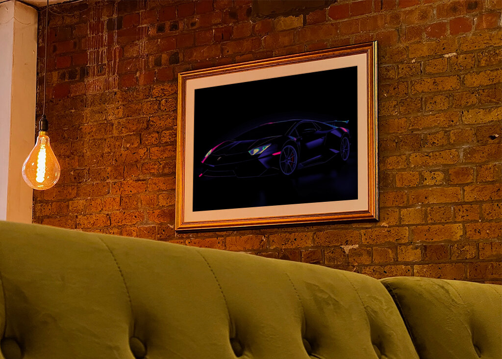 Lamborghini Aventador Neon