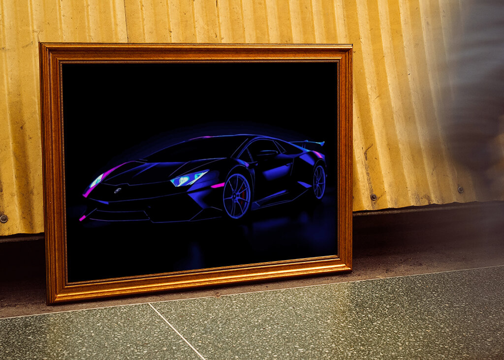 Lamborghini Aventador Neon