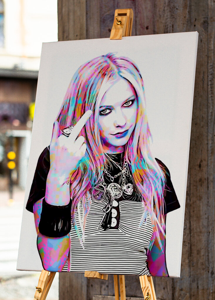 Avril Lavigne Pop Art