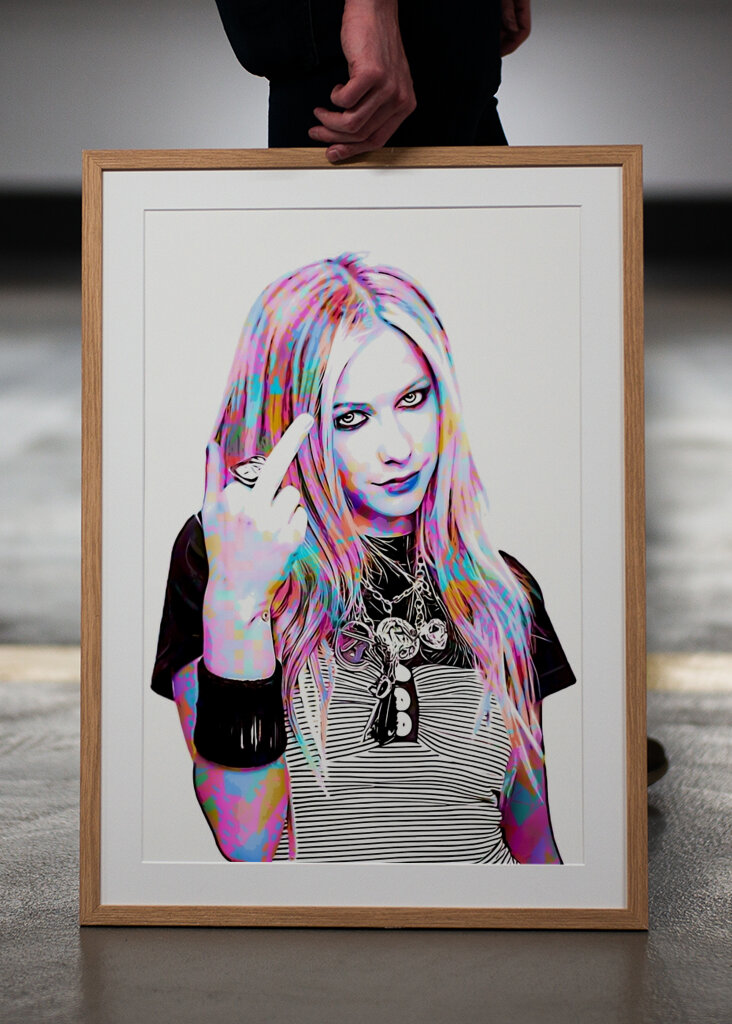 Avril Lavigne Pop Art