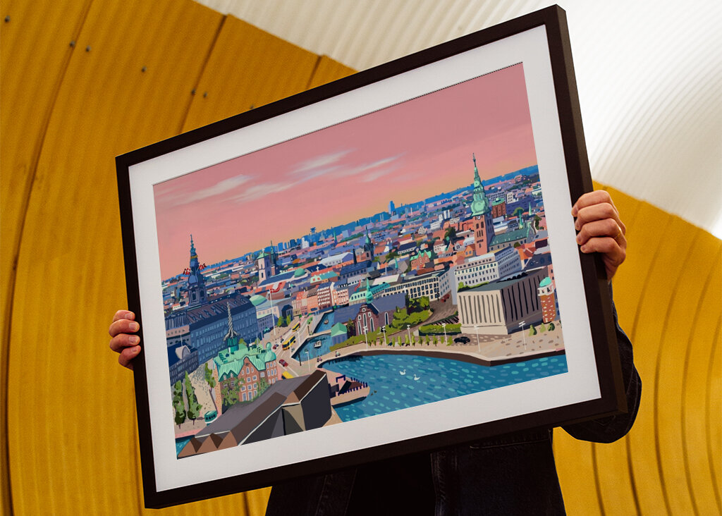 Východ slunce v Kodani