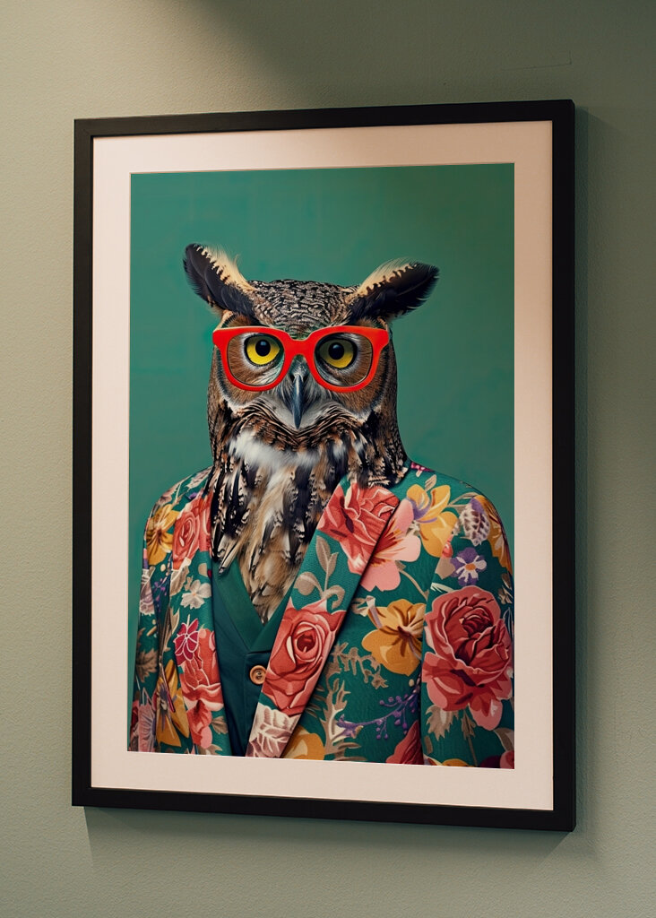 Múdra sova vo veľkom štýle