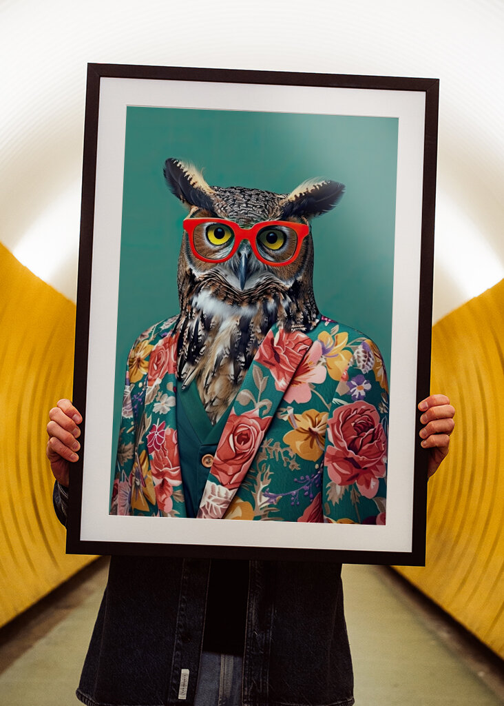 Múdra sova vo veľkom štýle