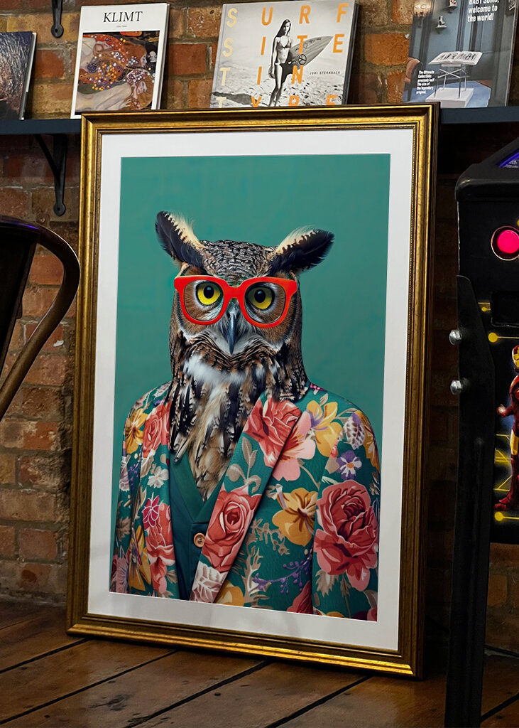 Múdra sova vo veľkom štýle