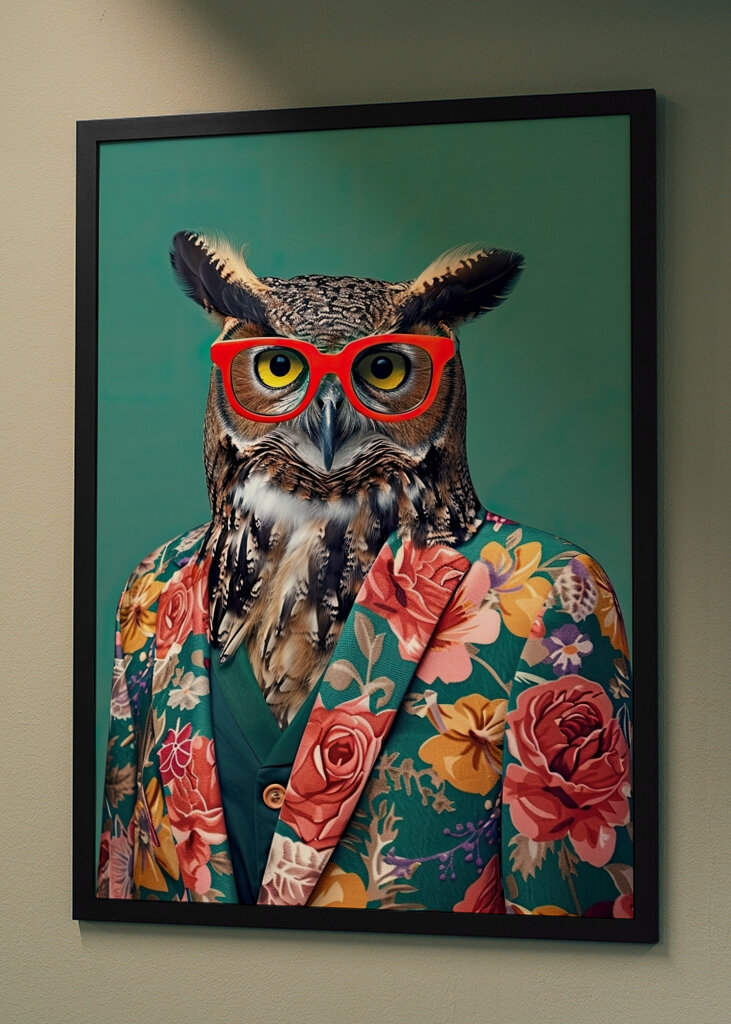 Múdra sova vo veľkom štýle