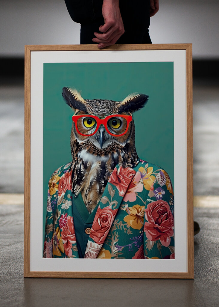 Múdra sova vo veľkom štýle