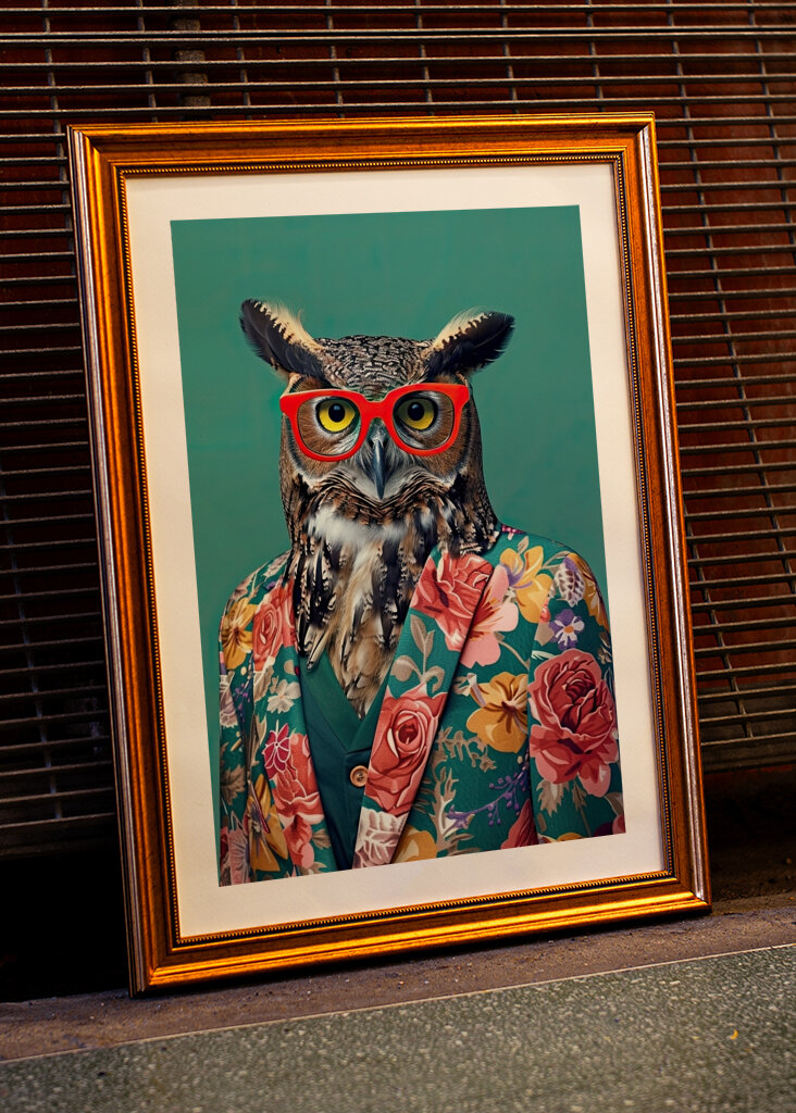 Múdra sova vo veľkom štýle