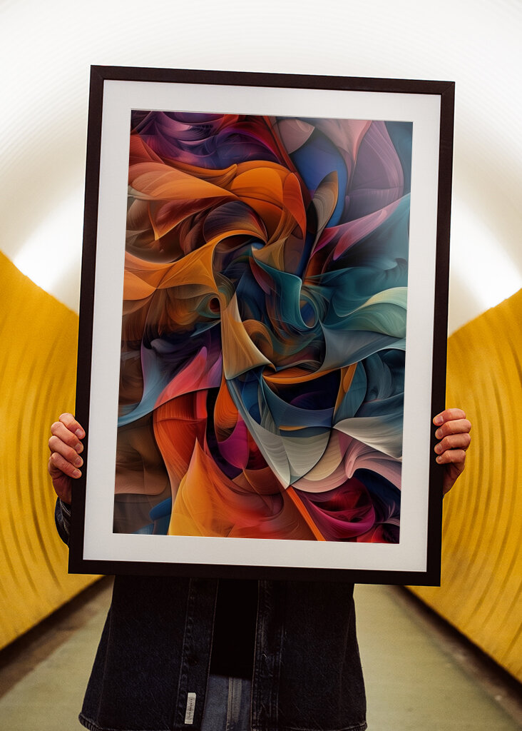 Dansen mellem farvernes hvirvler