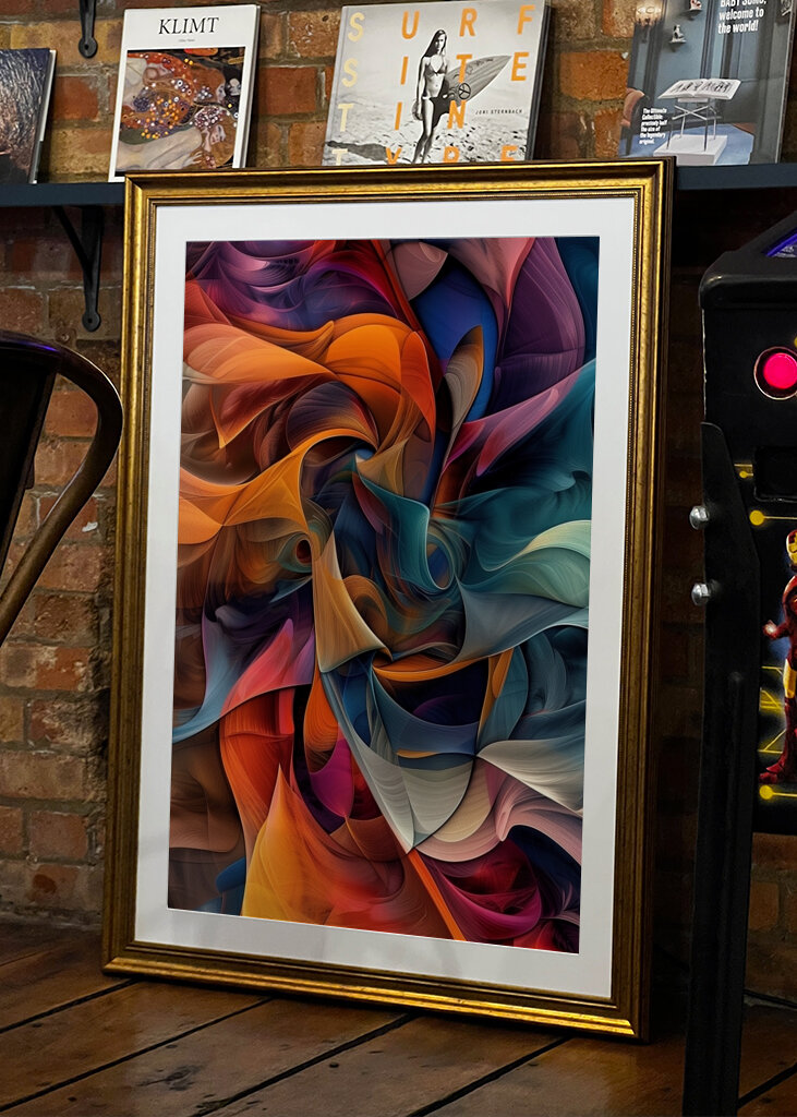 Dansen mellem farvernes hvirvler