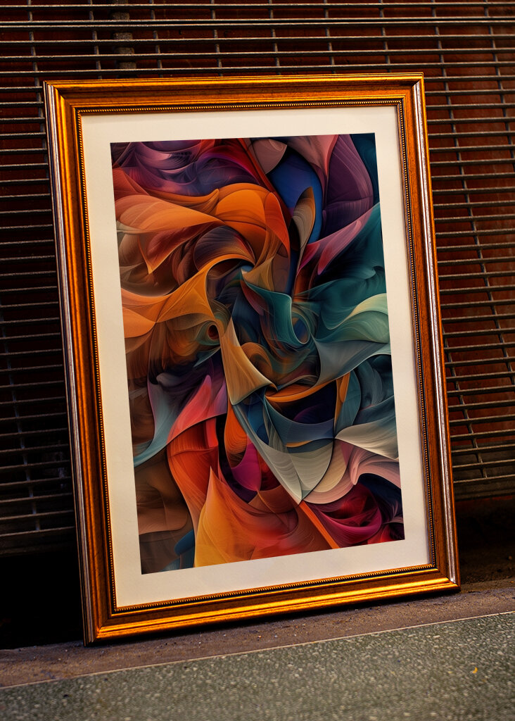 Dansen mellem farvernes hvirvler