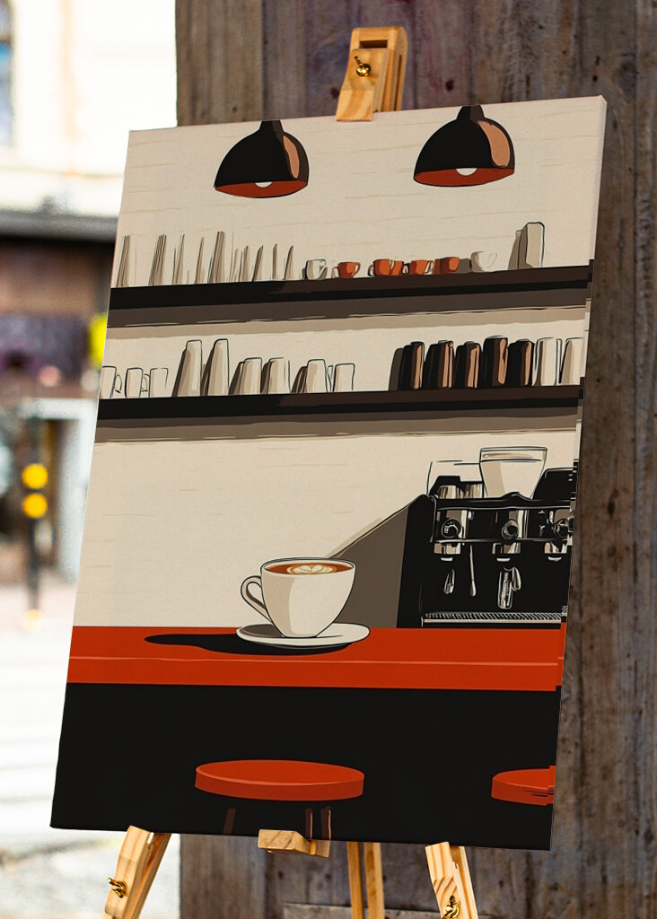 Minimalist Coffee Shop Design