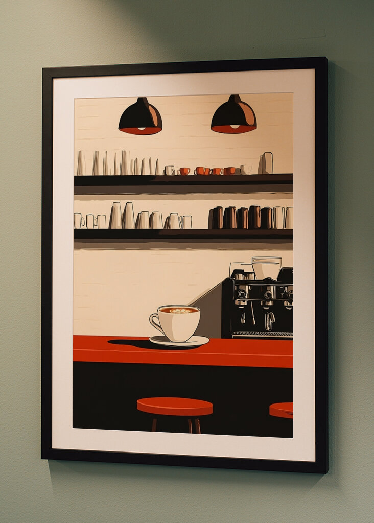 Minimalist Coffee Shop Design