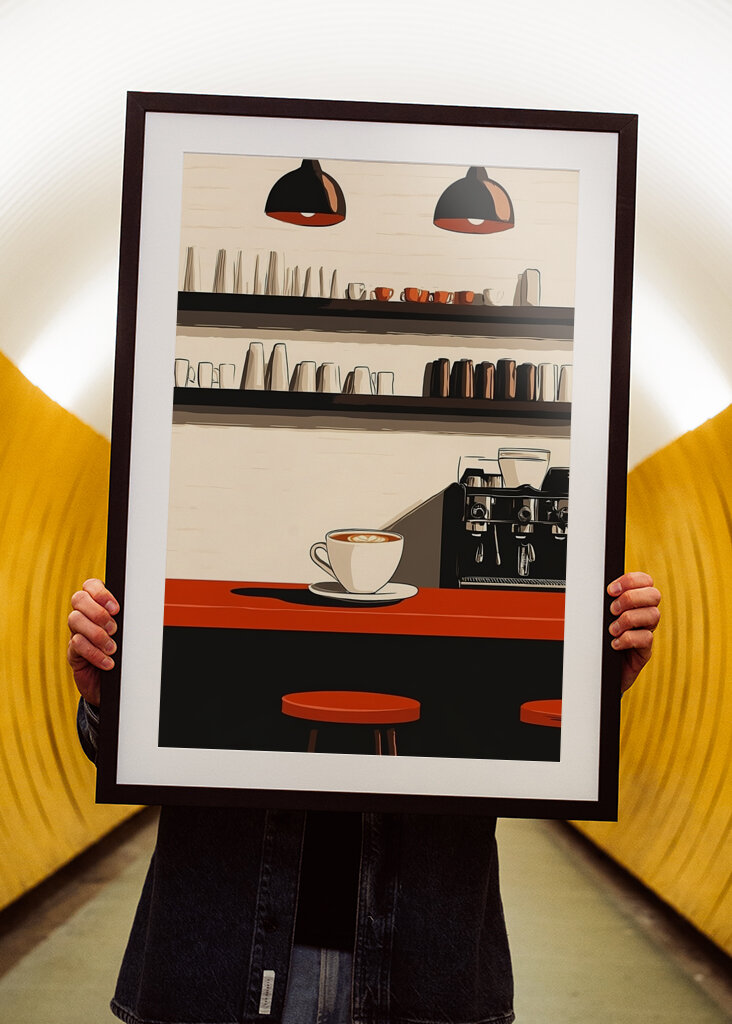 Minimalist Coffee Shop Design