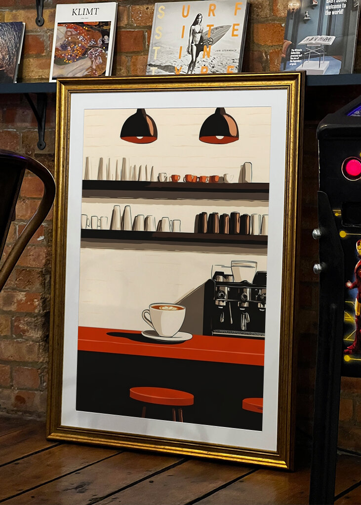 Minimalist Coffee Shop Design