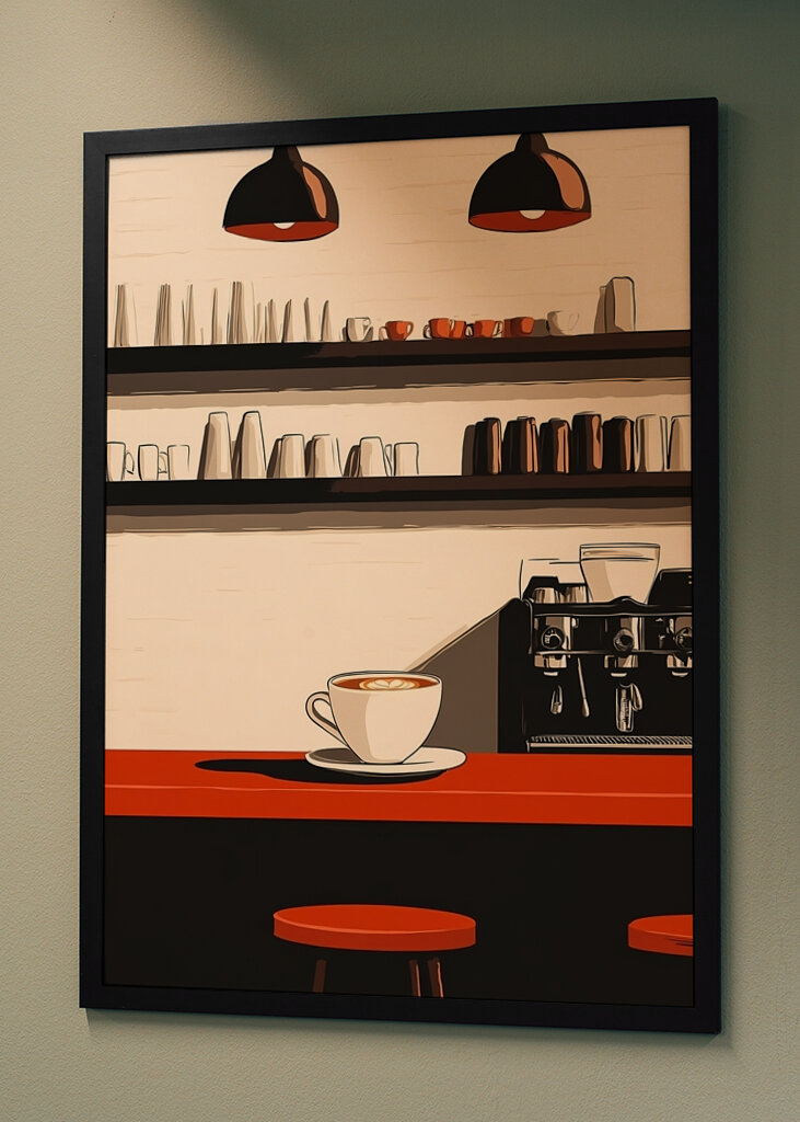 Minimalist Coffee Shop Design