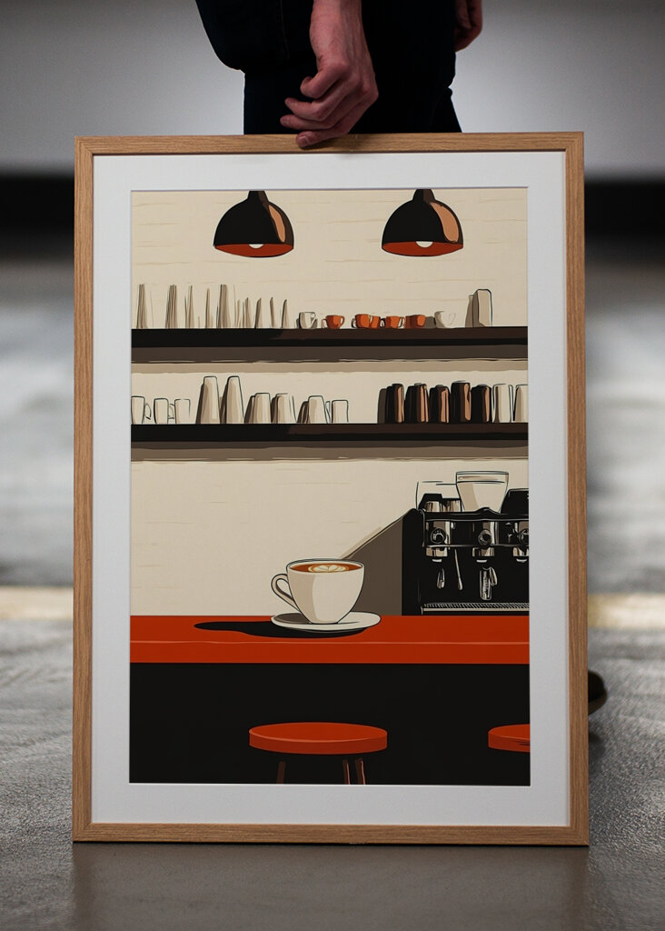 Minimalist Coffee Shop Design