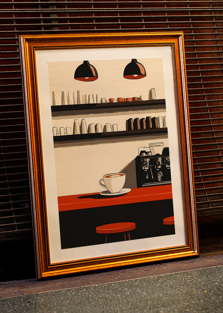 Minimalist Coffee Shop Design