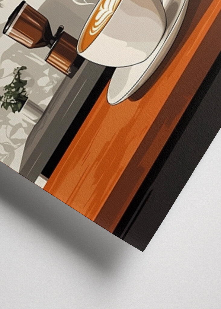 Modernes Café-Ambiente