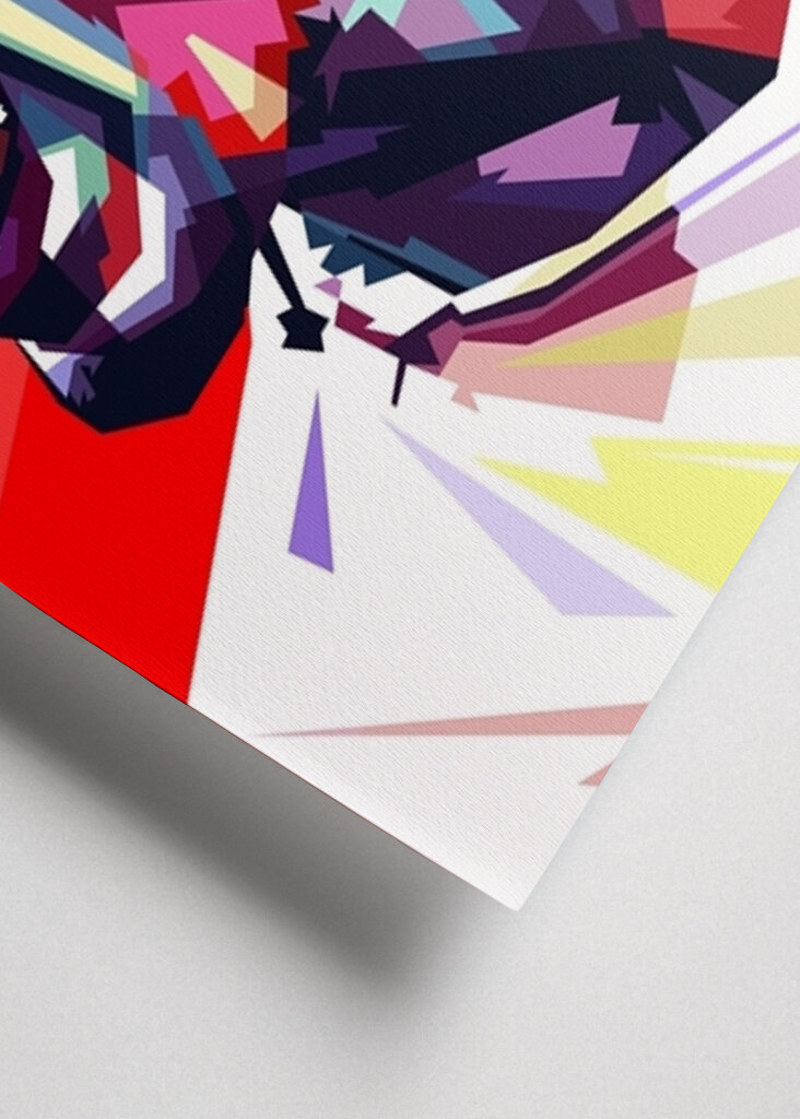 Estilo PopArt de Rio Ferdinand