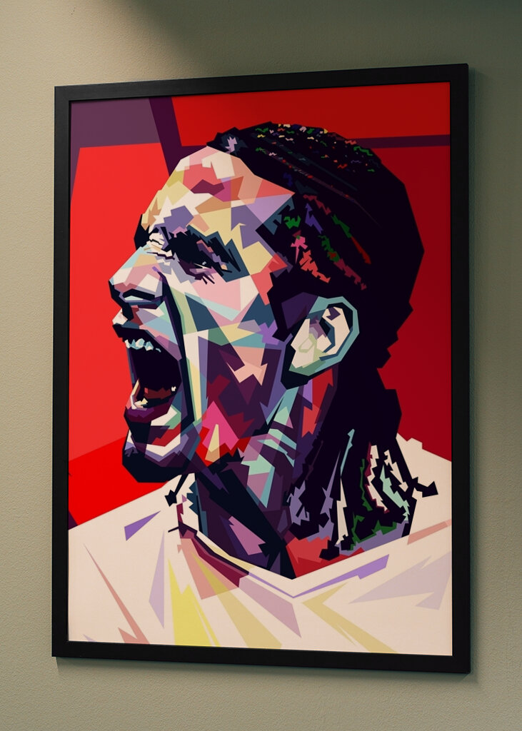 Estilo PopArt de Rio Ferdinand