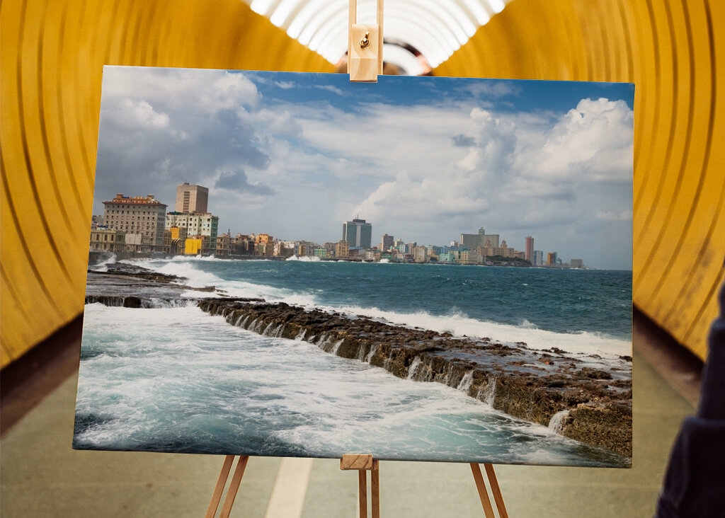 Malecon Wall of Havana