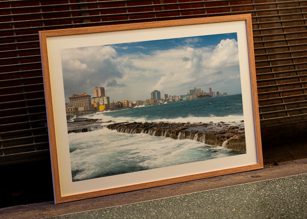 Malecon Wall of Havana