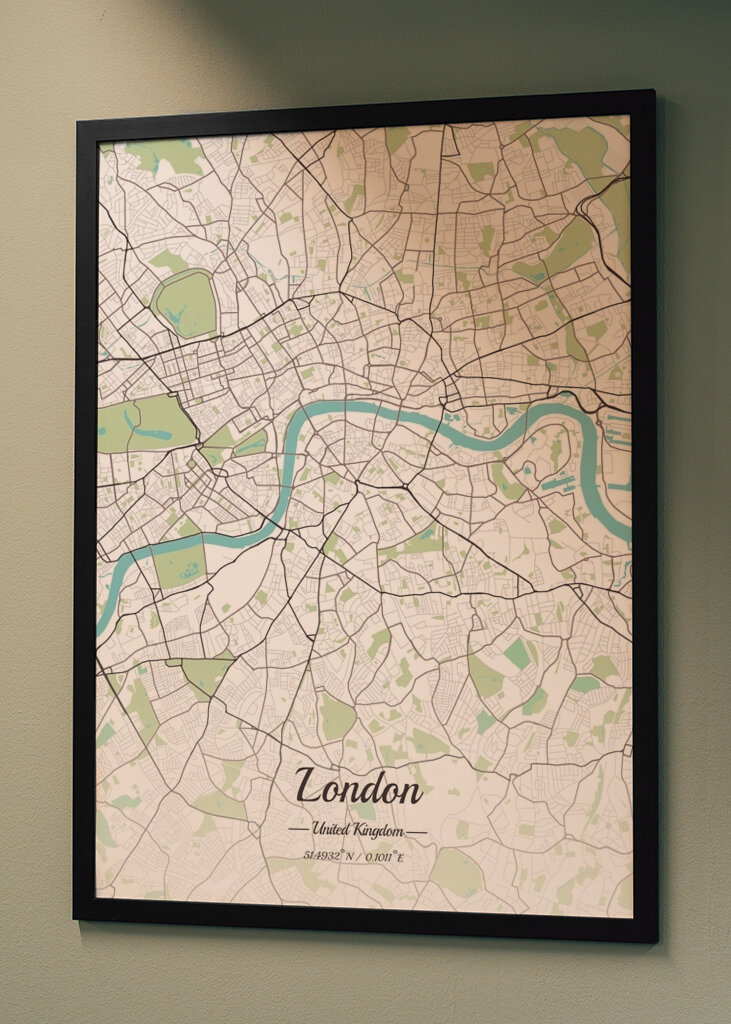 London Street map
