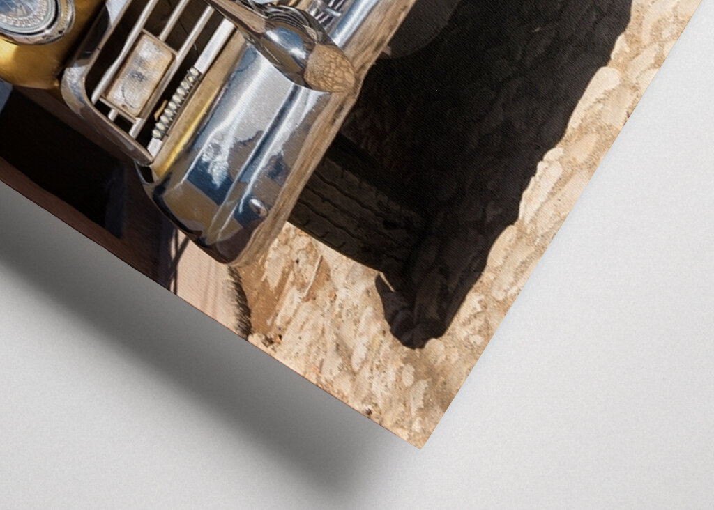 Voiture dorée classique II