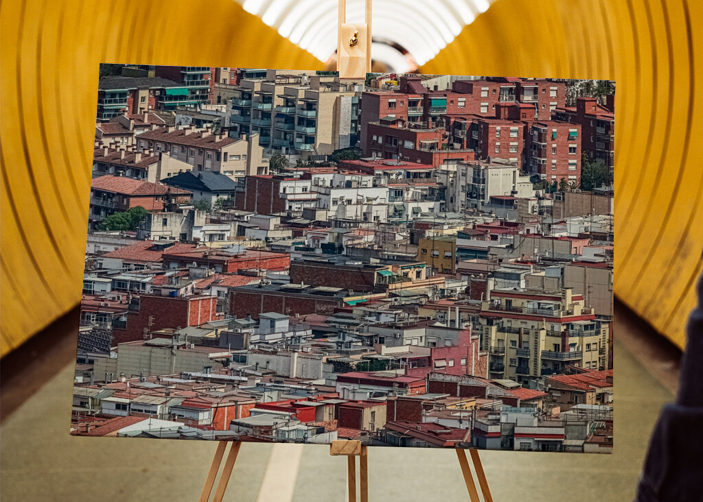 Barcelona Outlook, färg