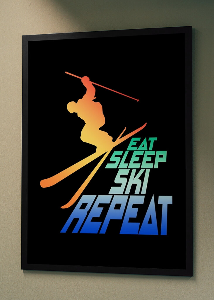 Eat Sleep Ski Repeat
