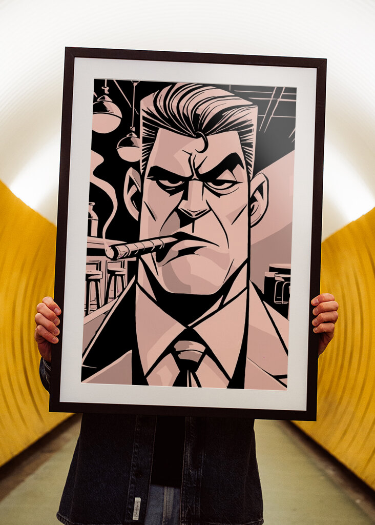 Mafia-Typ der alten Schule