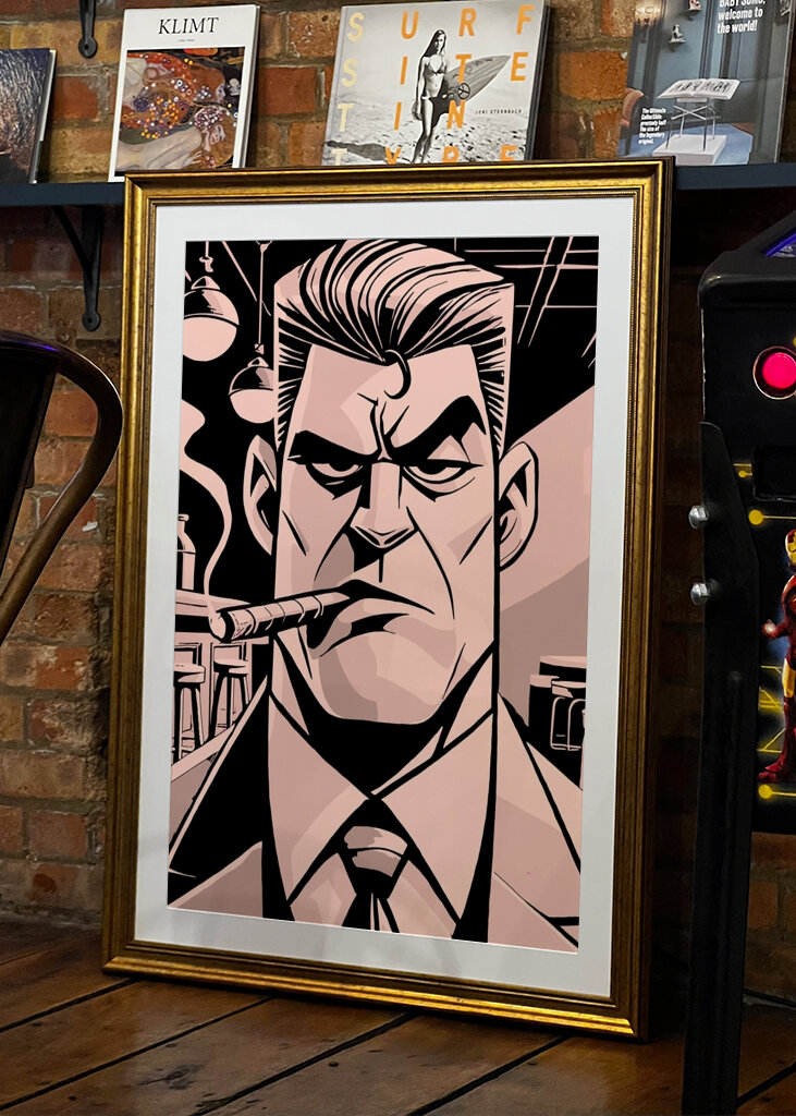 Mafia-Typ der alten Schule