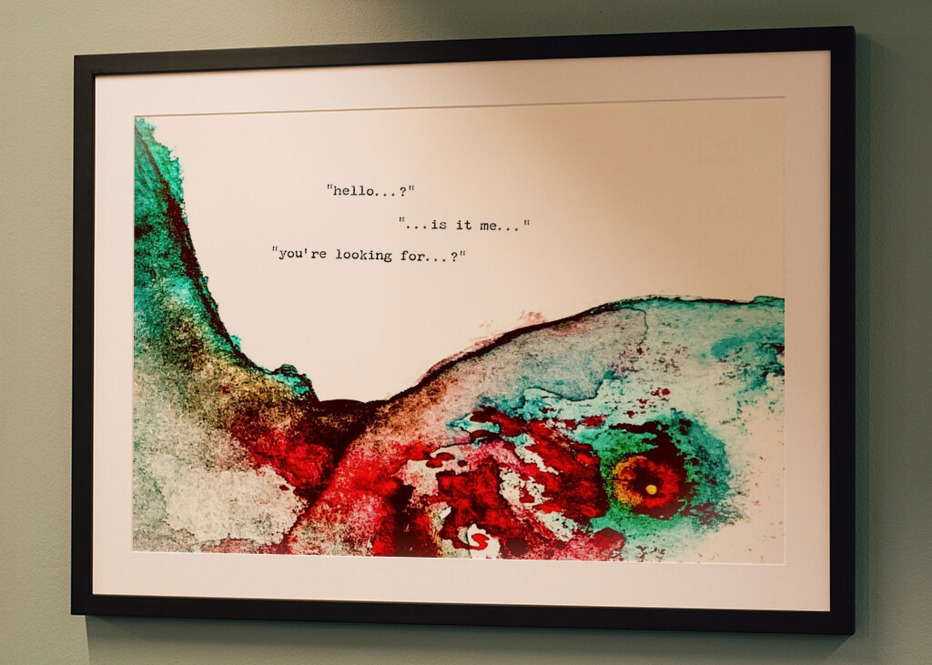 Mignonne à l’aquarelle avec des citations