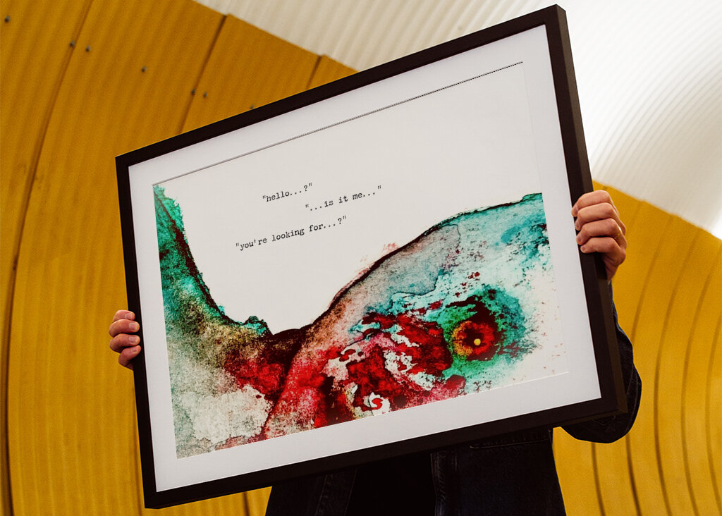 Mignonne à l’aquarelle avec des citations