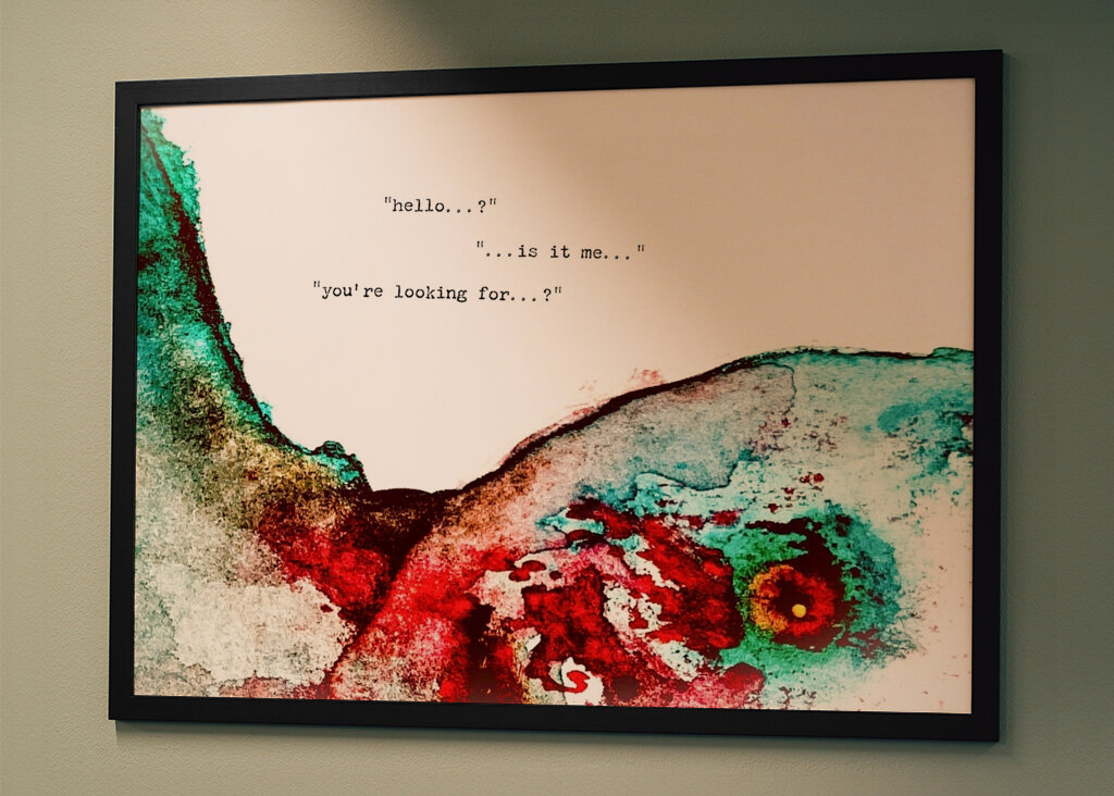 Mignonne à l’aquarelle avec des citations