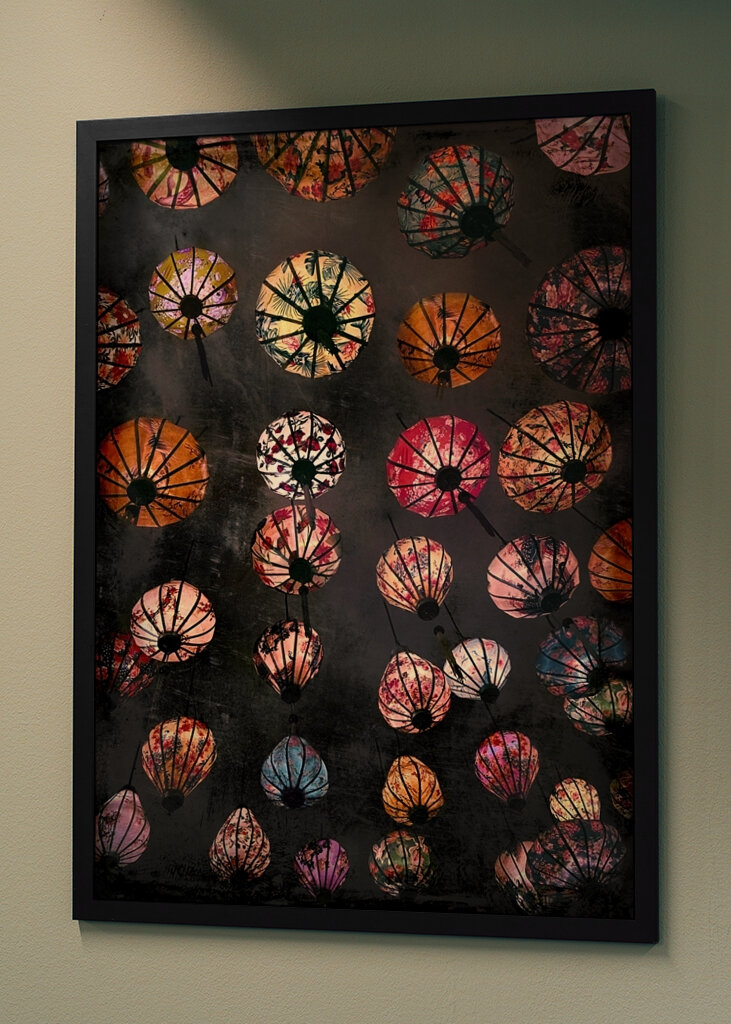 Alle farverne på lanternerne