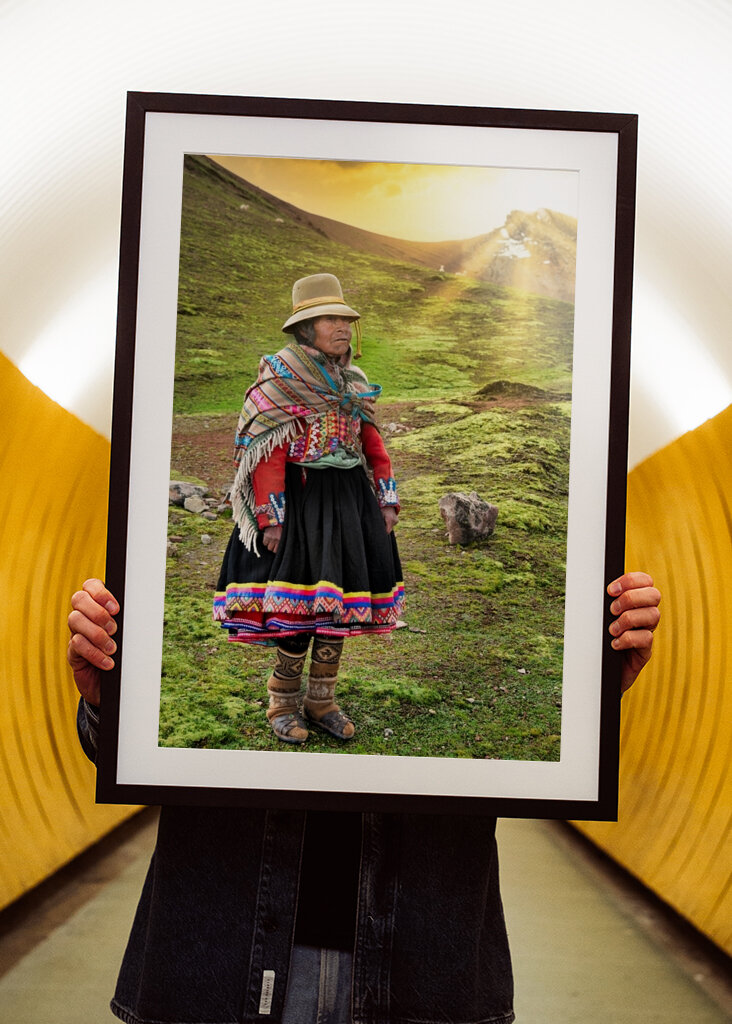 Quechua gammel kvinde