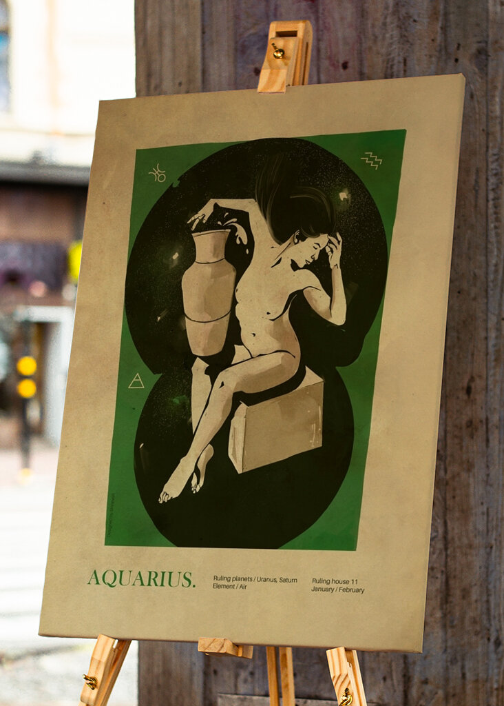 Vannmannen Art Deco #2506581