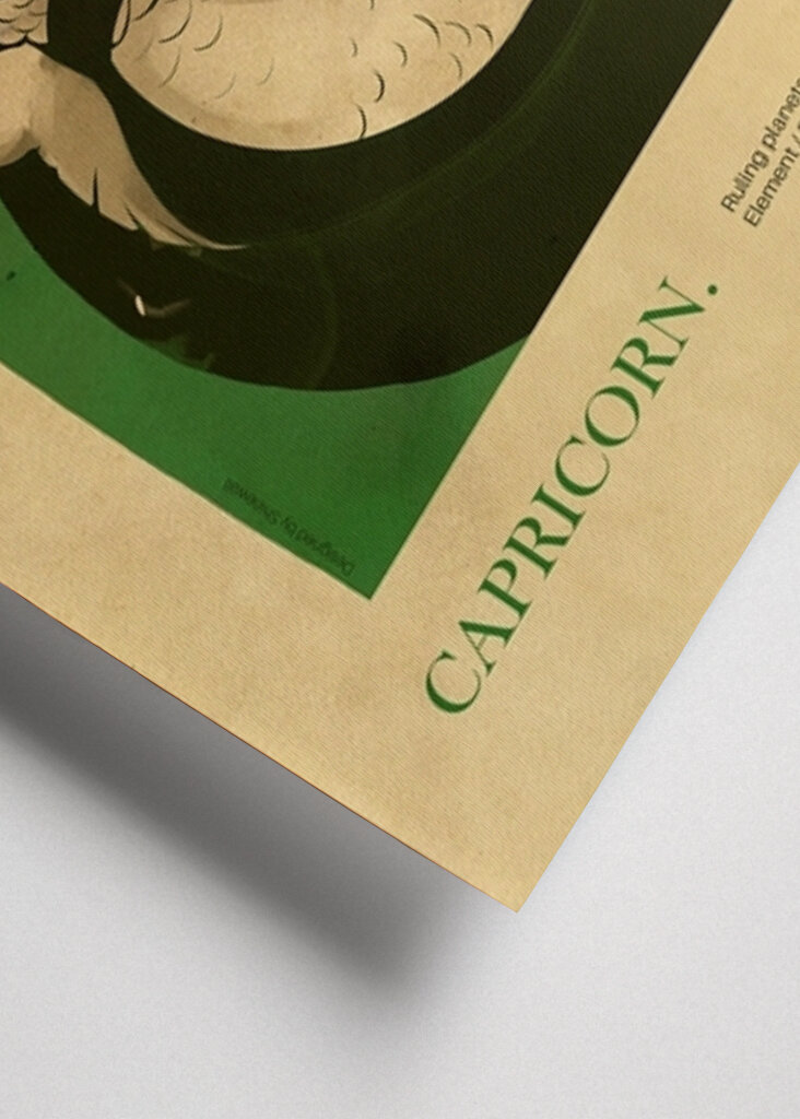 Mořská panna Kozoroh Umění #2506585