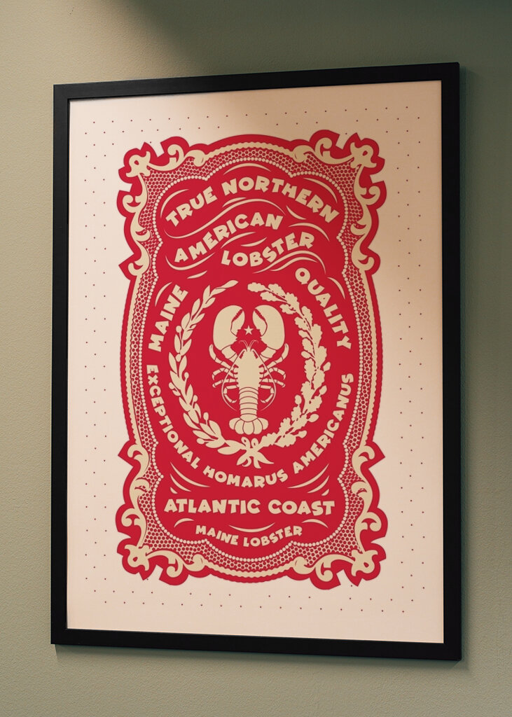 Noordelijke kreeft kunst #2517572