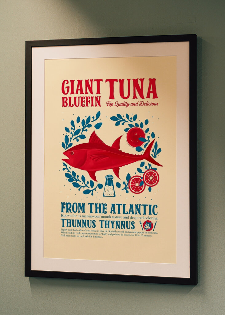 Atlantic Bluefin Tuna Fish