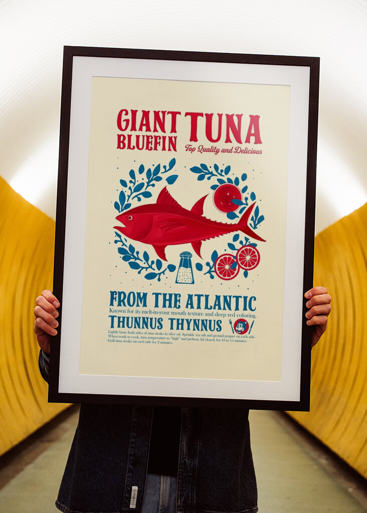Atlantic Bluefin Tuna Fish