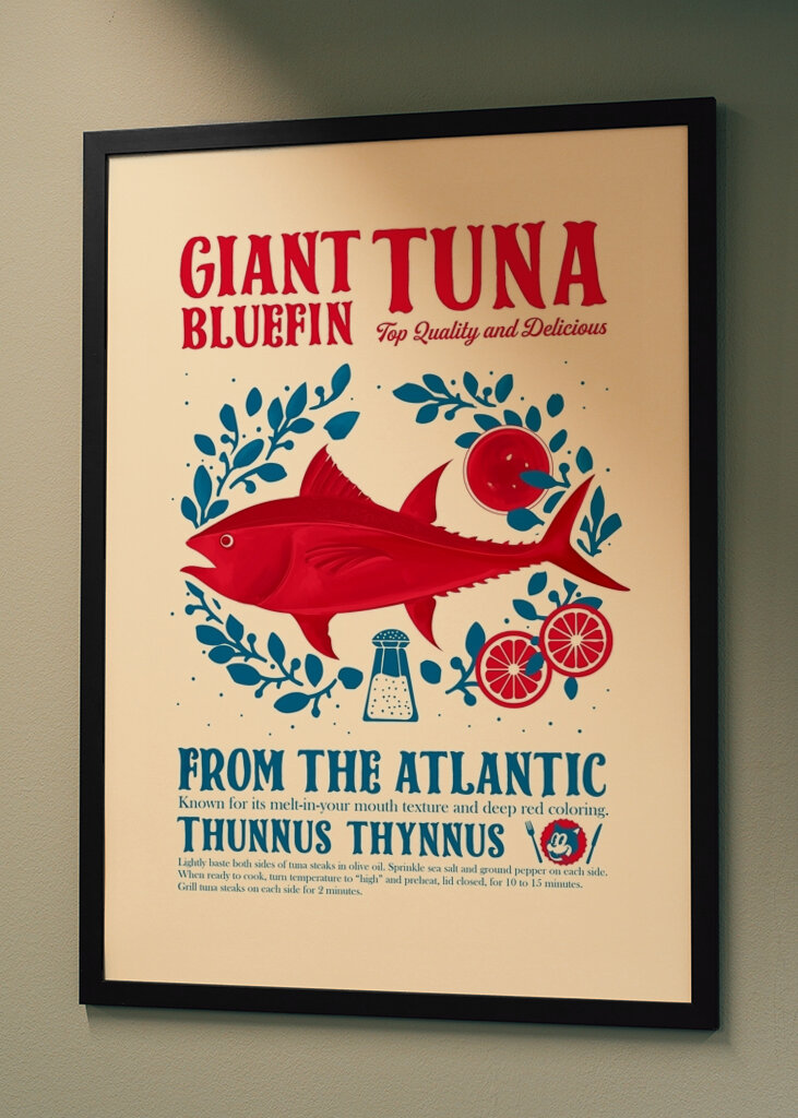 Atlantic Bluefin Tuna Fish
