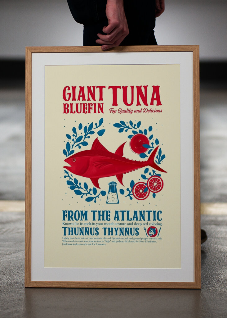 Atlantic Bluefin Tuna Fish